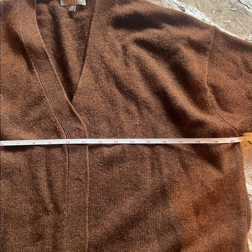 Wool cashmere blend cardigan - Picture 5 of 6
